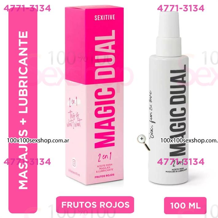 Cód: CA CR D023 - Aceite Aroma - Frutos rojos para masajes y lubricante 130 ml - $ 14900